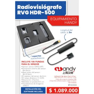 Radiovisiógrafo RVG HDR-500 - HANDY